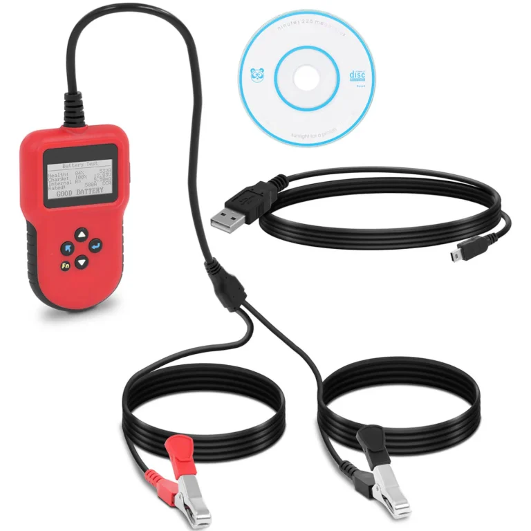 LCD 12/24 V akkumulátor-diagnosztikai tesztelő
