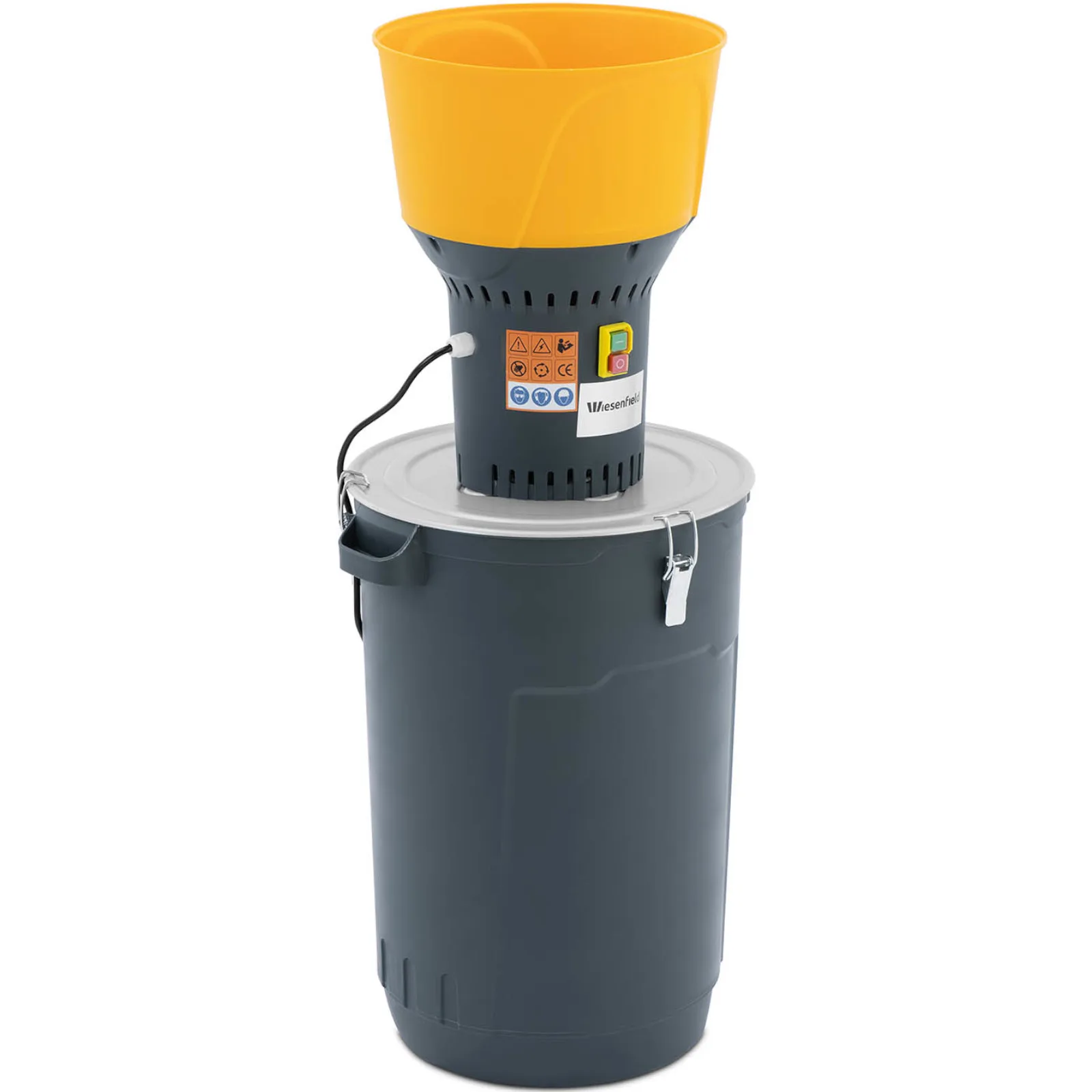 Gabona-, kukorica- és borsóőrlő 60 l 400 kg/h 1300 W 2