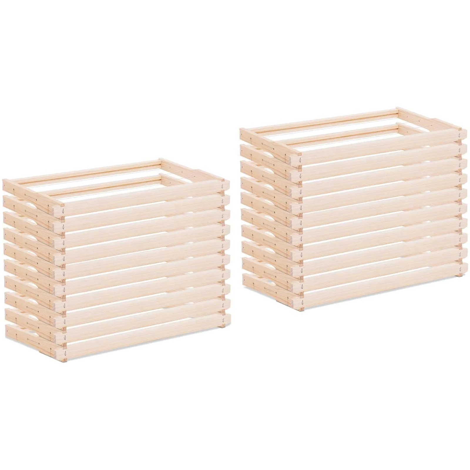 Langstroth méhkas keret, fenyőfa, drótozott, 232 mm – 20 darab