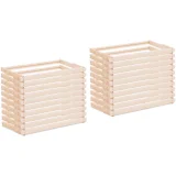Rama pentru stup Langstroth, din pin, cu sârmă, 232 mm – 20 bucăți 2
