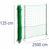 Védőkerítés csirkék és egyéb baromfi számára, 1,25 x 25 m 8