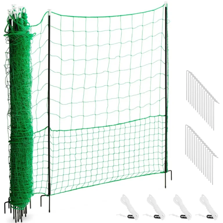 Védőkerítés csirkék és egyéb baromfi számára, 1,25 x 25 m