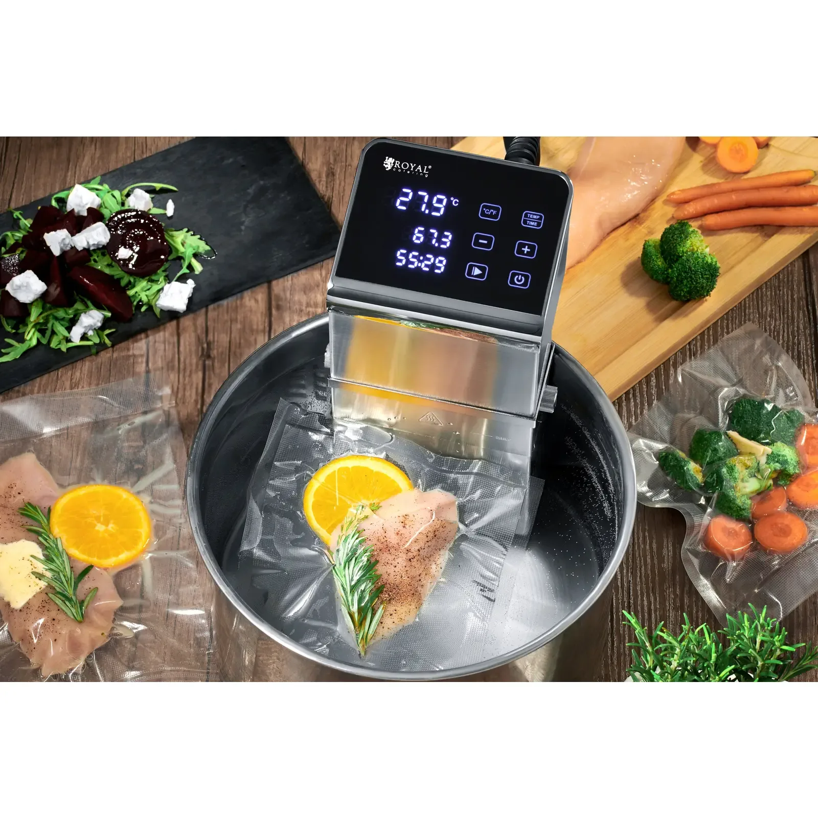 80 L 2300 W Sous-Vide cirkulator 5