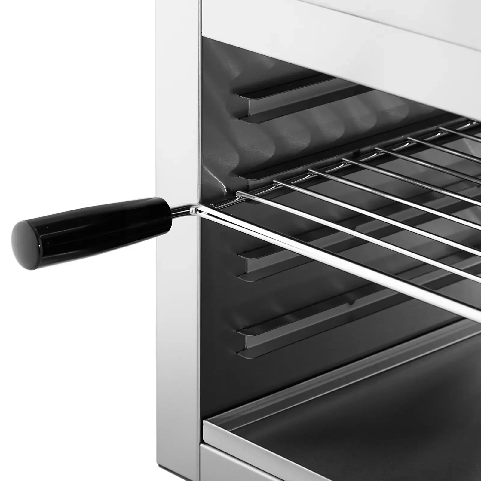 Prăjitor de pâine Salamander pentru sandvișuri la grătar și pâine prăjită, 50–300 °C, 3000 W 4