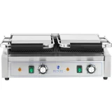 3600 W-os kétoldalas, barázdált kontaktgrill 5