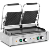 Kettős kontaktgrill sima és barázdált lemezekkel, 48 x 23 cm, 3600 W 2