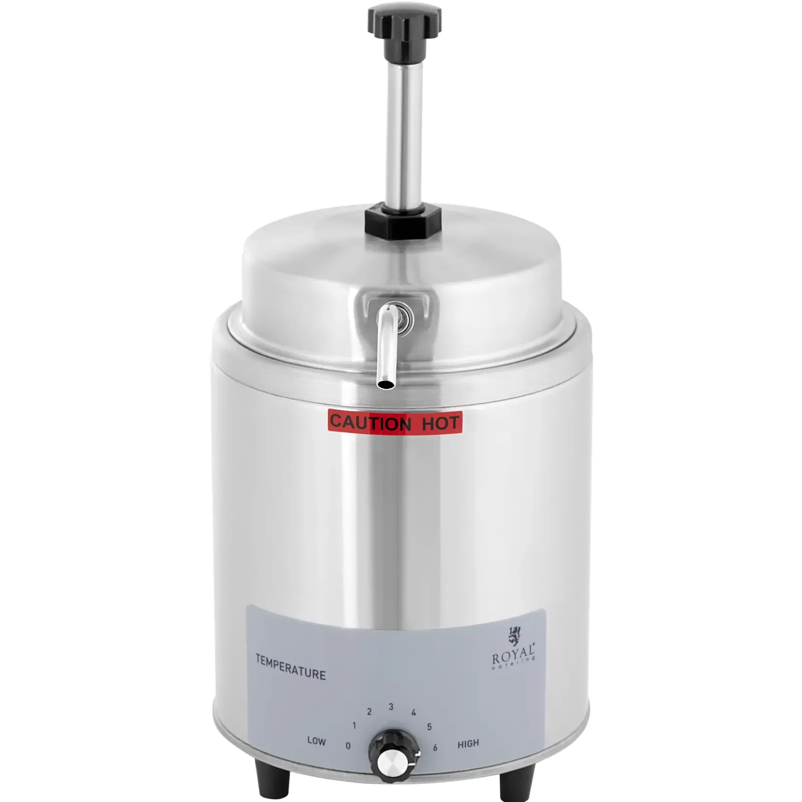 Încălzitor electric de sosuri cu dozator cu pompă de 3,3 L, 550 W 6