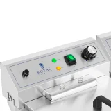 Kétkamrás, szekrényes, szabadon álló elektromos sütő, 400 V, 10 000 W, 26 l 3