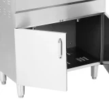 Kétkamrás, szekrényes, szabadon álló elektromos sütő, 400 V, 10 000 W, 26 l 9
