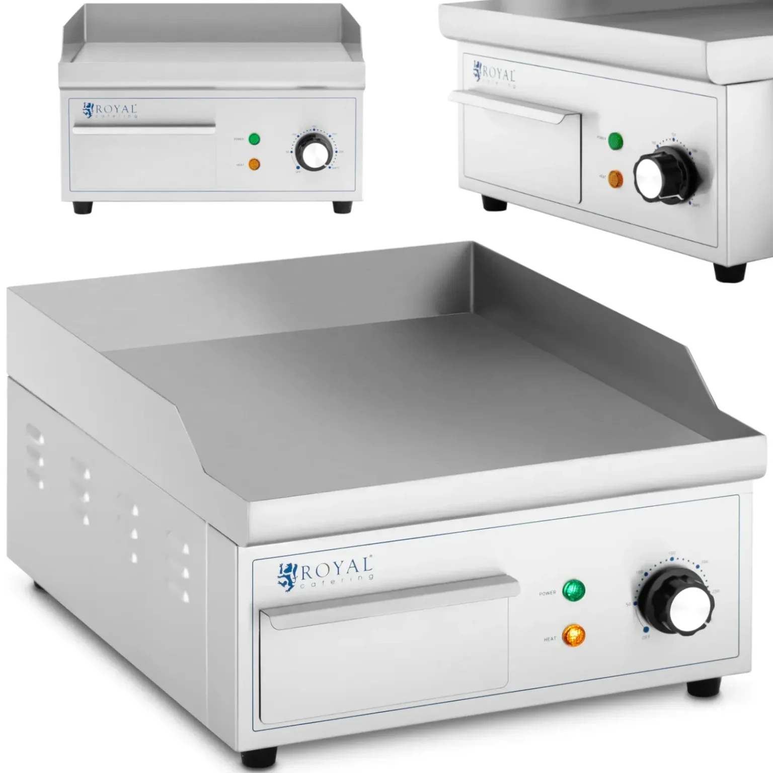 Elektromos grill sima grilllapokkal, 35 x 38 cm, 2000 W Elektromos grill sima grilllapokkal, 35 x 38 cm, 2000 W