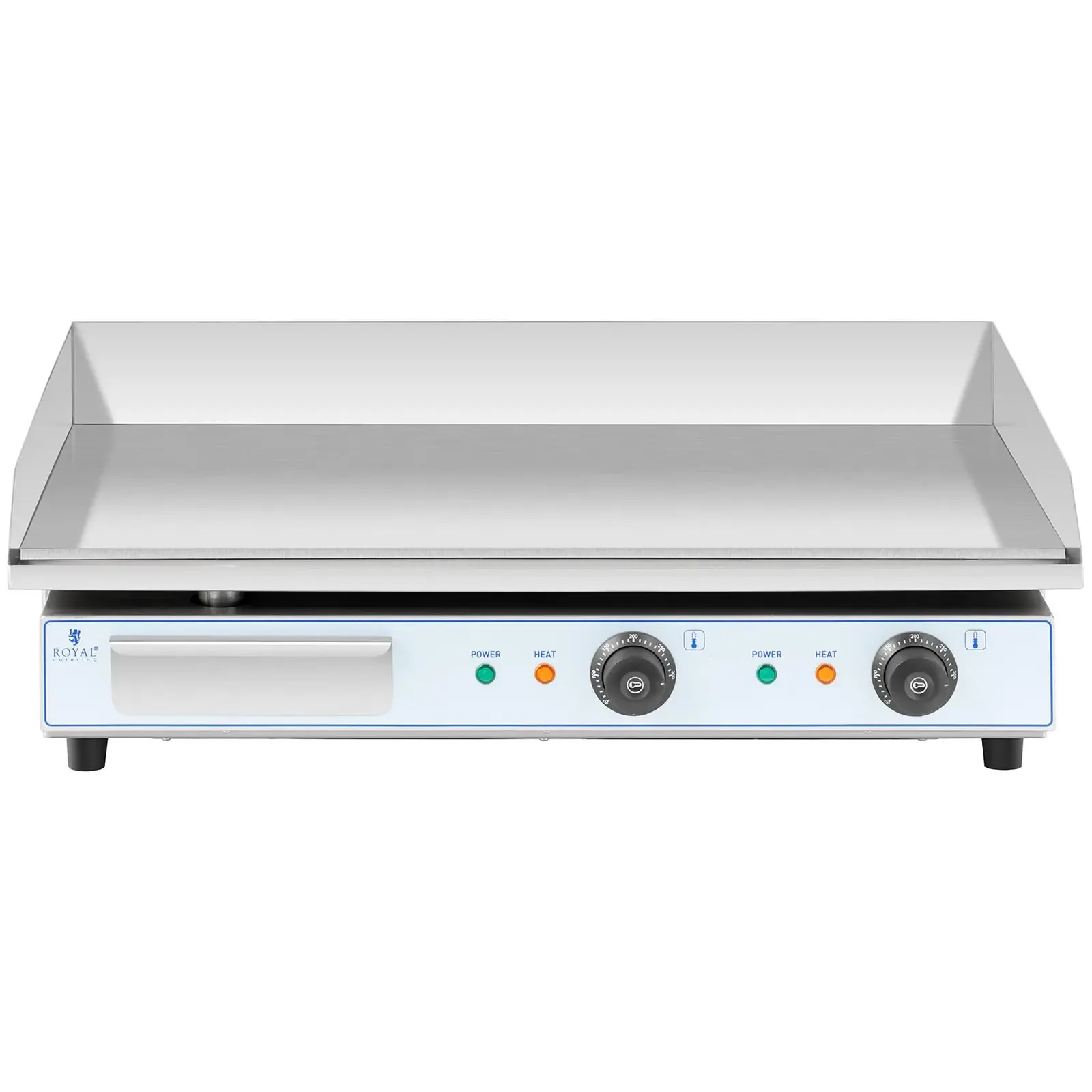 Placă de gătit electrică netedă, cu două fețe, 730 x 400 mm, 2 x 2200 W 6