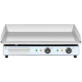 Dvostrana glatka električna ploča za roštilj 730 x 400 mm 2 x 2200 W 6