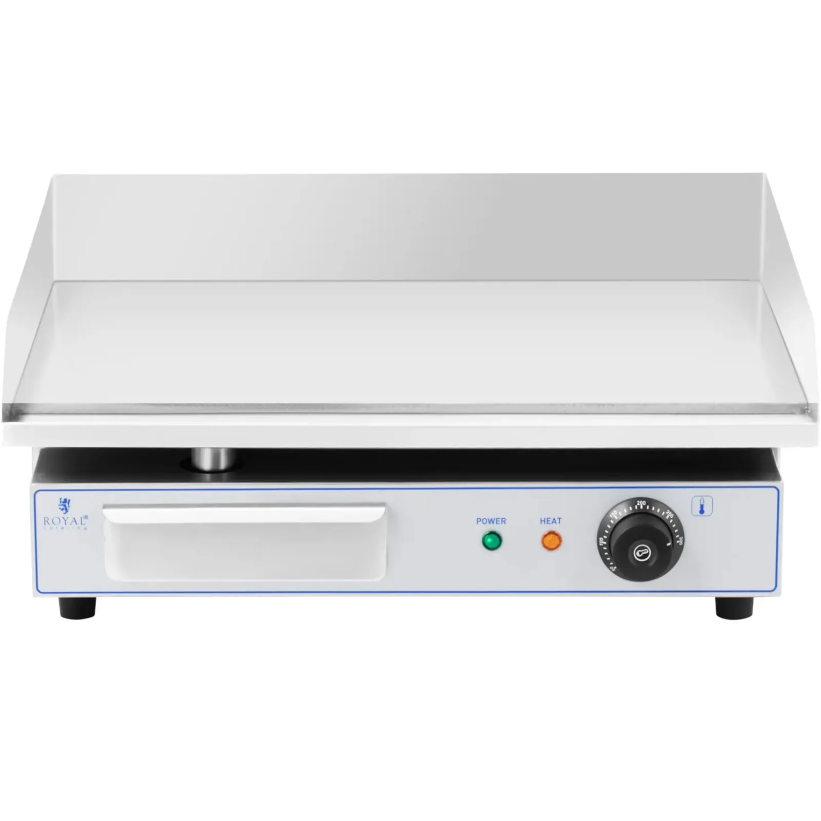 Electric grill with smooth grill plate, 550 x 400 mm, 3000 W 6