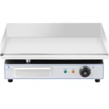 Električni roštilj s glatkom pločom za pečenje, 550 x 400 mm, 3000 W 6