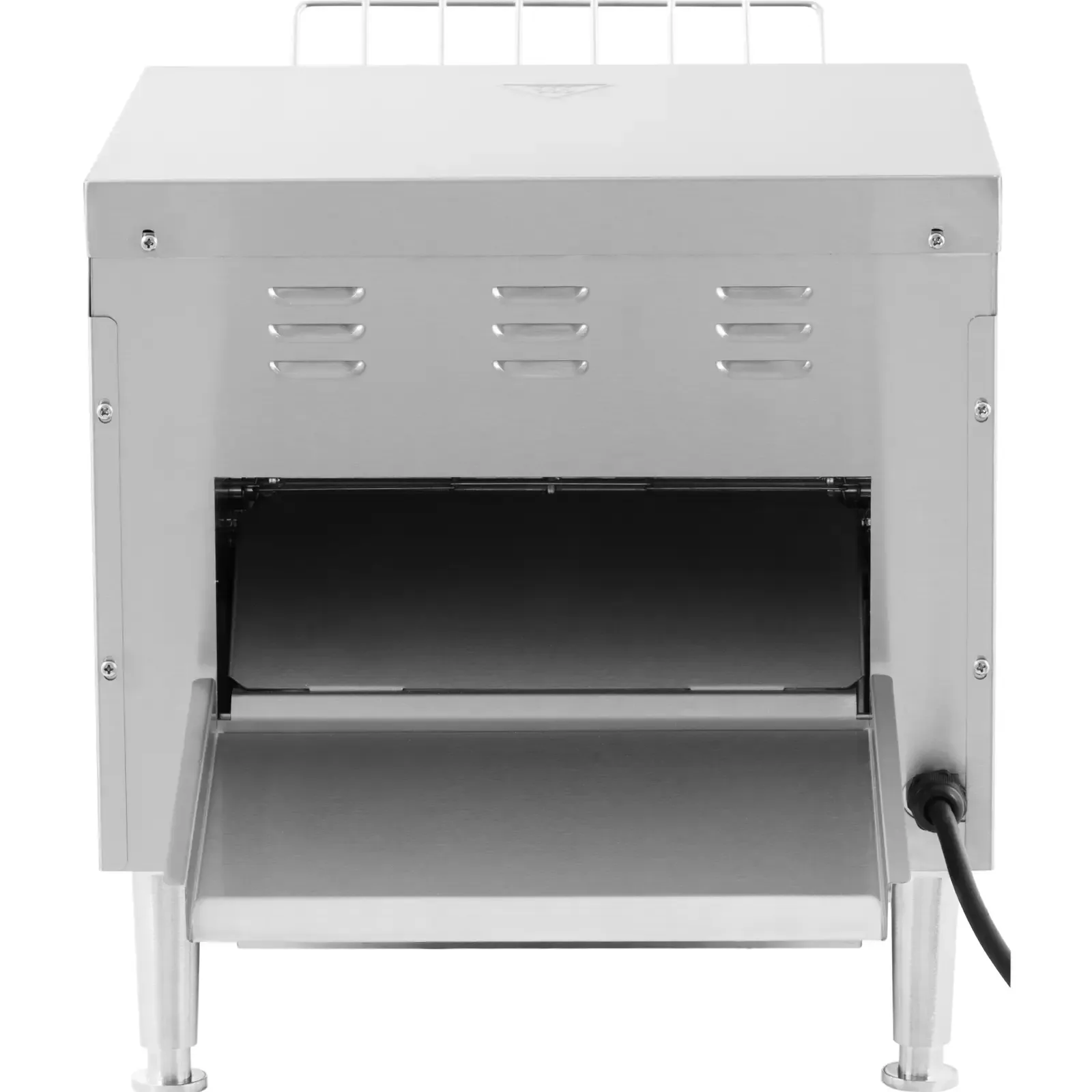 Folyamatos adagolású kenyér- és zsemlepirító, 350 darab/óra, 2200 W 2