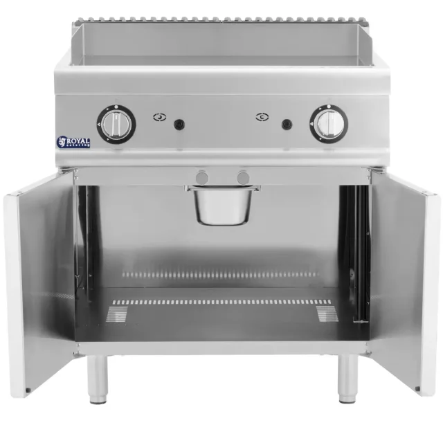 Sima grilllap szekrénnyel propán / LPG / földgázhoz 12 kW