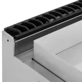 Placă de grătar netedă cu dulap pentru propan / GPL / gaz natural 12 kW 4