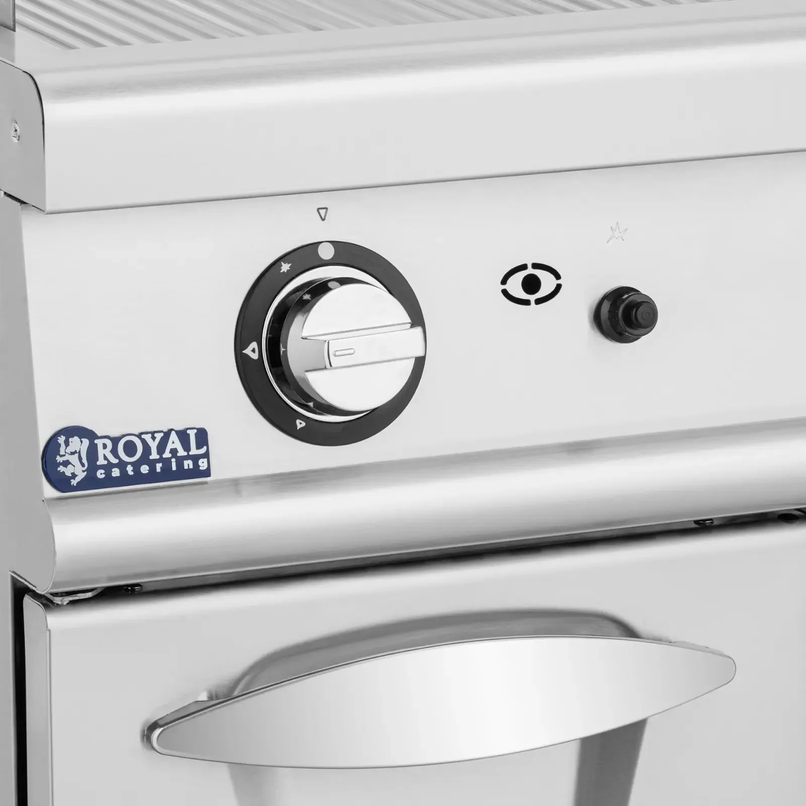 Grătar cu gaz cu două rânduri de grătare și dulap pentru propan / GPL / gaz natural, 12 kW 3