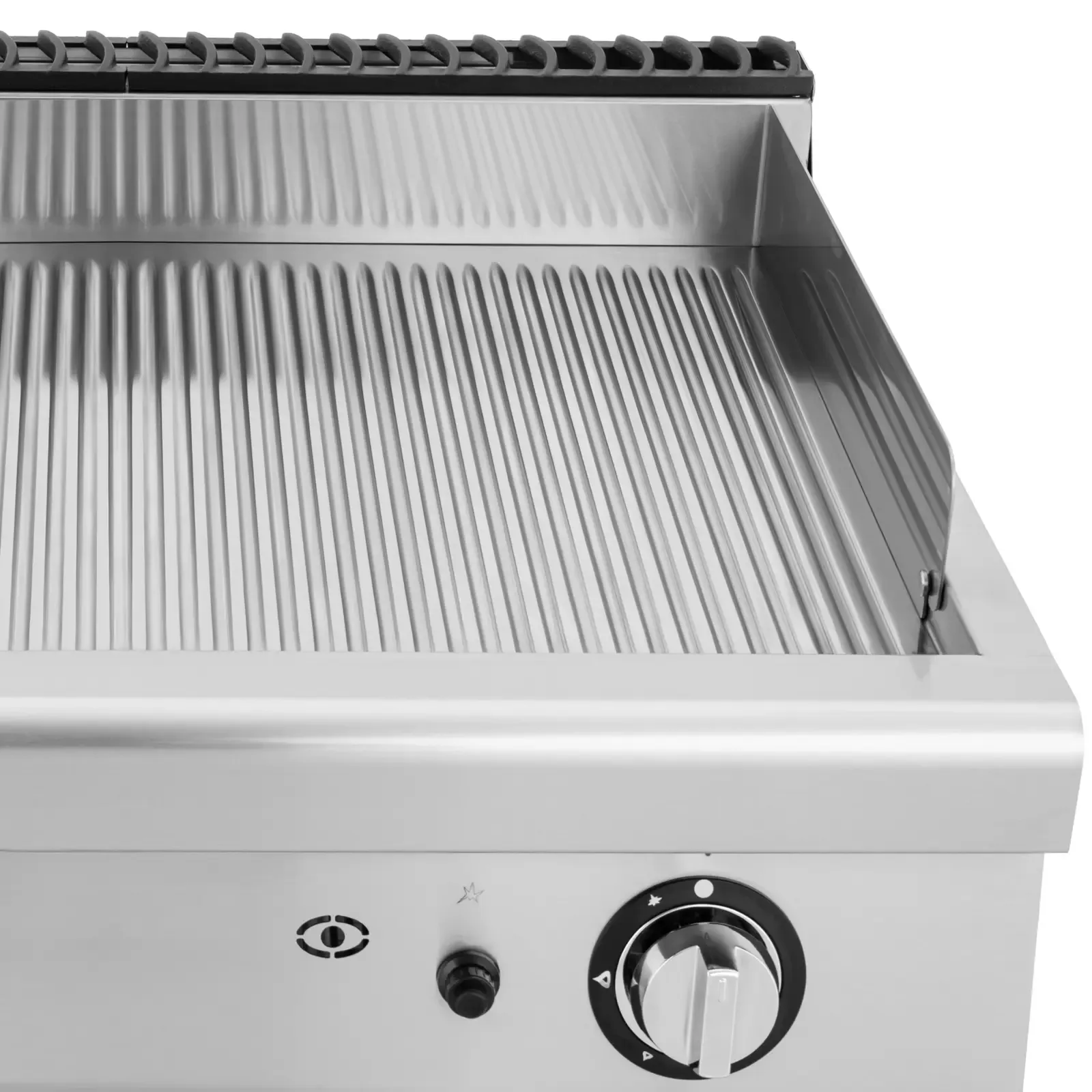 Grătar cu gaz cu două rânduri de grătare și dulap pentru propan / GPL / gaz natural, 12 kW 5