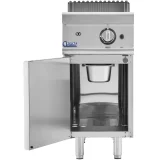 Plynový gril s rebrami a skriňou na propán / LPG / zemný plyn, 6 kW 6