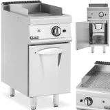 Plynový gril s rebrami a skriňou na propán / LPG / zemný plyn, 6 kW
