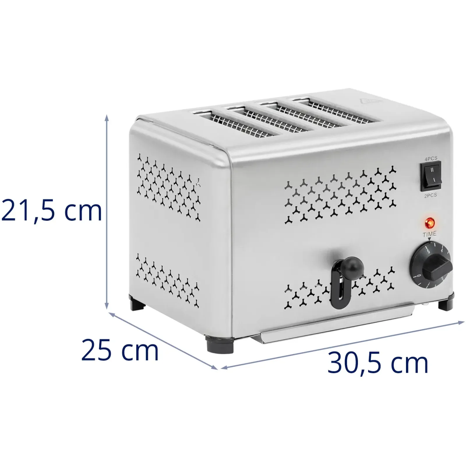 Toster za 4 kriške, 1800 W 6