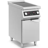 Freistehendes Induktionskochfeld mit 2 Kochfeldern und Unterschrank, 400 V, 8500 W 2