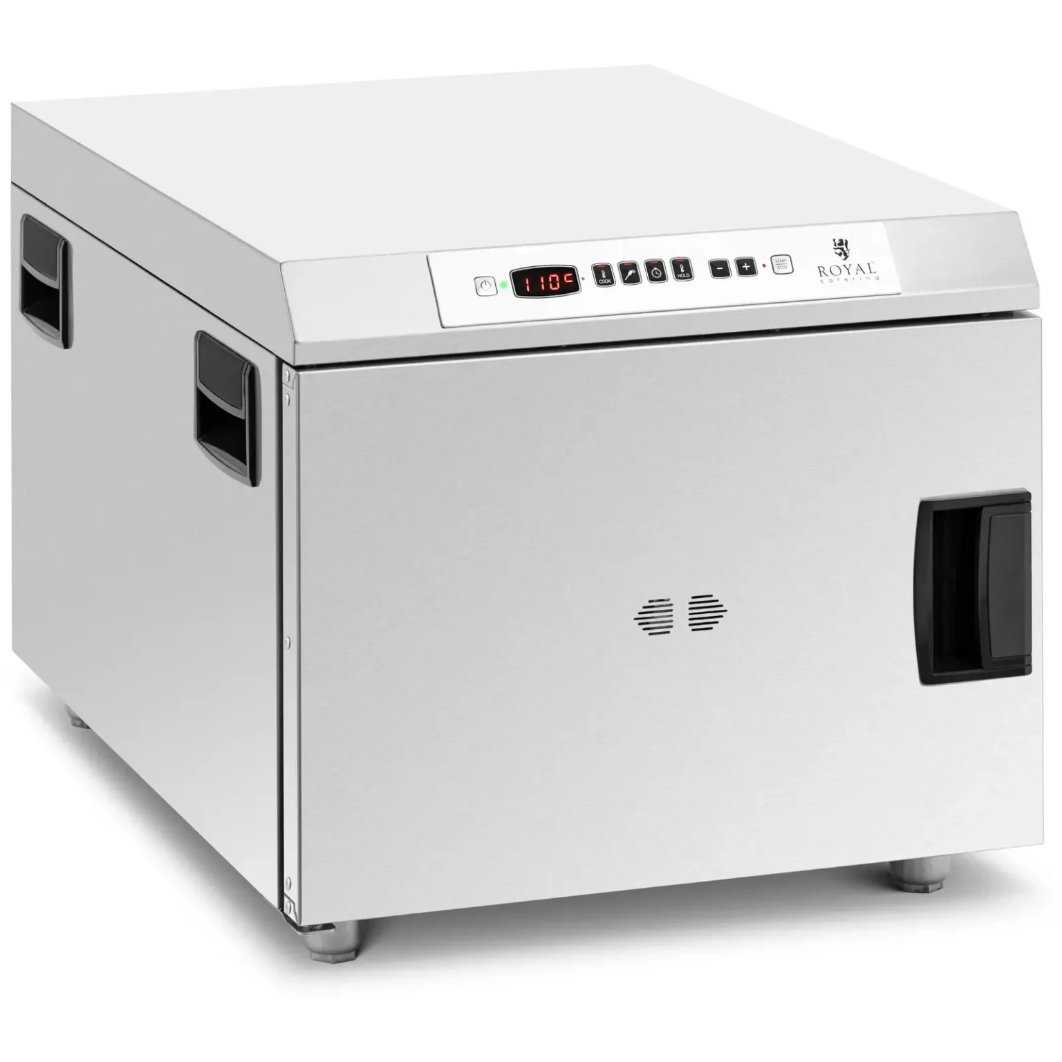 Cuptor cu temperatură scăzută pentru gătit și încălzire, 1200 W, 30–110 °C Cuptor cu temperatură scăzută pentru gătit și încălzire, 1200 W, 30–110 °C