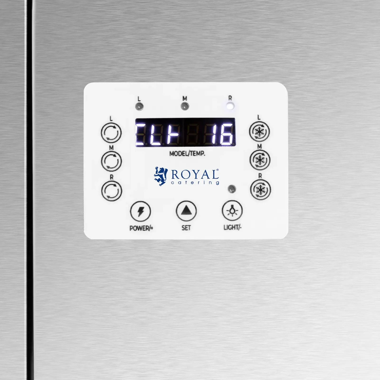 Granitor jégkása- és szorbétkészítő gép, kettős LED, 2 x 12 l, 680 W 2