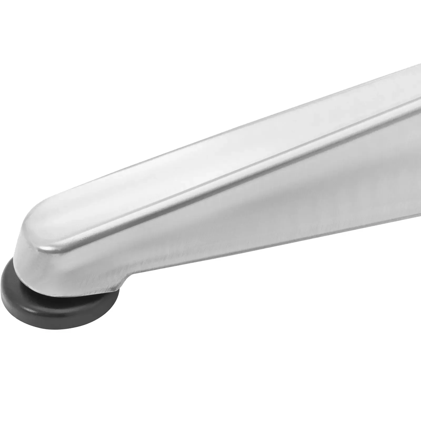 Kruhový vysoký skladací barový stôl, priemer 60 cm, výška 115 cm, strieborný – 2 ks. 4