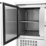Masă frigorifică cu blat de lucru, 1 compartiment, 2 sertare, 2–10 °C, 230 L, 235 W 4