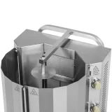 Grătar cu gaz pentru kebab și gyros, cu o capacitate de până la 40 kg de carne, 12 kW 6