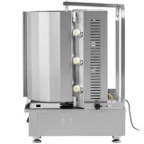 Grătar cu gaz pentru kebab și gyros, cu o capacitate de până la 40 kg de carne, 12 kW 8