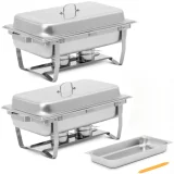 Bemar Buffet-Wärmeschale für GN 1/1, 7,5 l, pastenförmig – 2er-Set