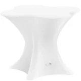 Klubový barový stôl s RGBW LED osvetlením 80 x 80 x 110 cm 6