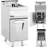 Friteuză cu gaz cu dulap, propan / GPL / gaz natural, 28 L, 15 kW