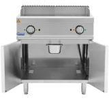 Kettős elektromos grilllap szekrénnyel 73,5 x 55 cm 10,8 kW 2