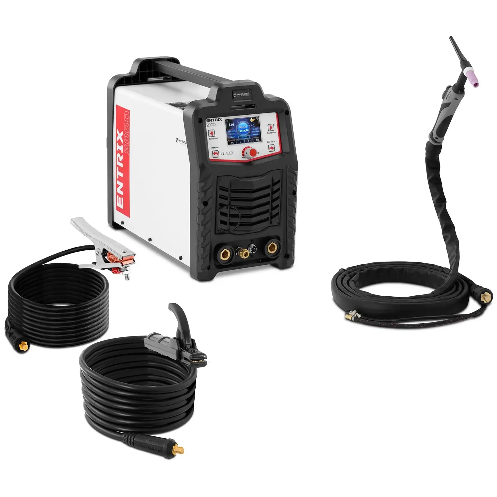 ENTRIX TIG MMA HF AC/DC Pulse 200A Digital Aluminum Welder 2