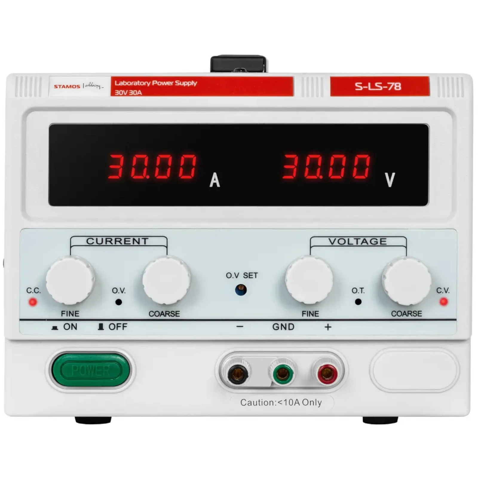 Laboratóriumi tápegység 0–30 V 0–30 A DC 900 W 3
