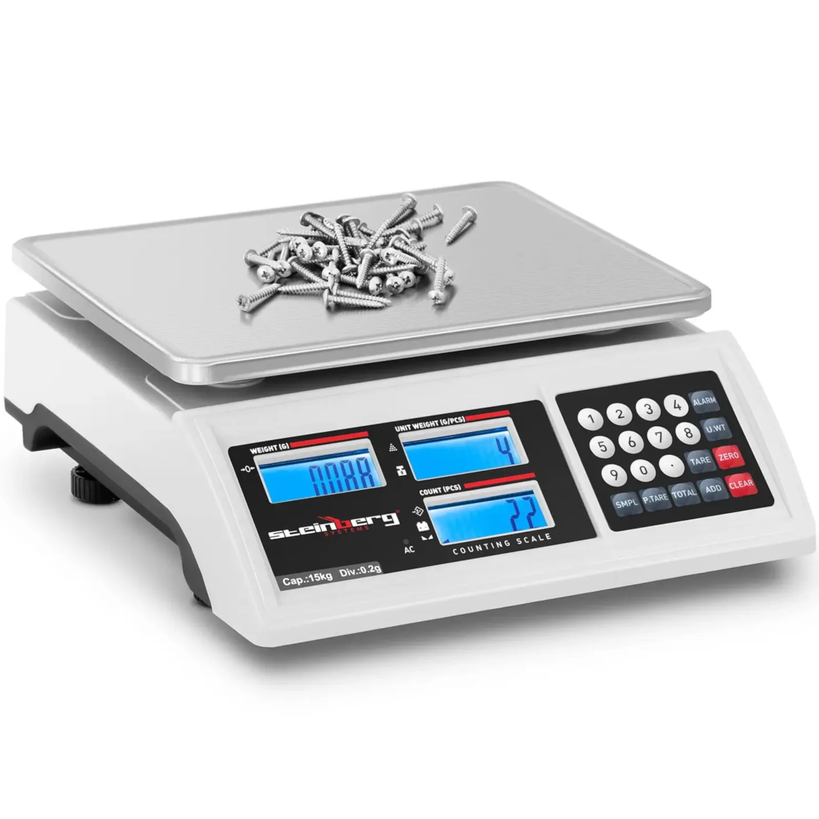 LCD vaga za maloprodaju s RS232 15000 g / 0,2 g 2