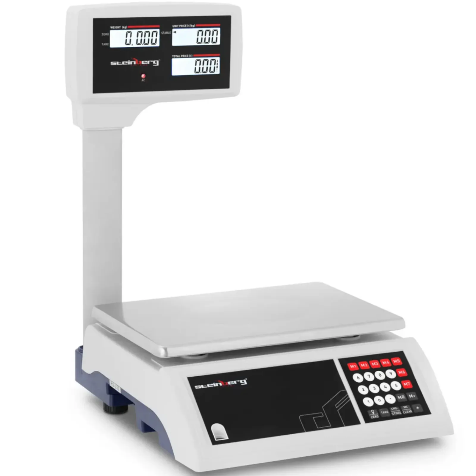 Cântar de control de blat LCD 30 kg / 5 g pentru magazine și depozite 2