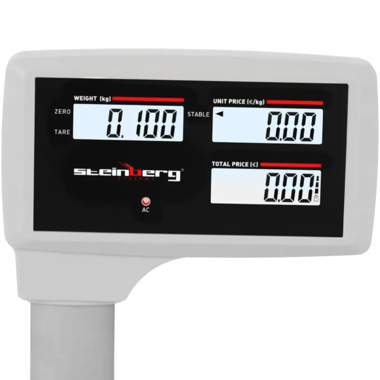 Cântar de control de blat LCD 30 kg / 5 g pentru magazine și depozite 4