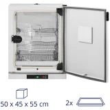 Incubator de laborator, incubator microbiologic, până la 70 °C, 125 L, 600 W 8