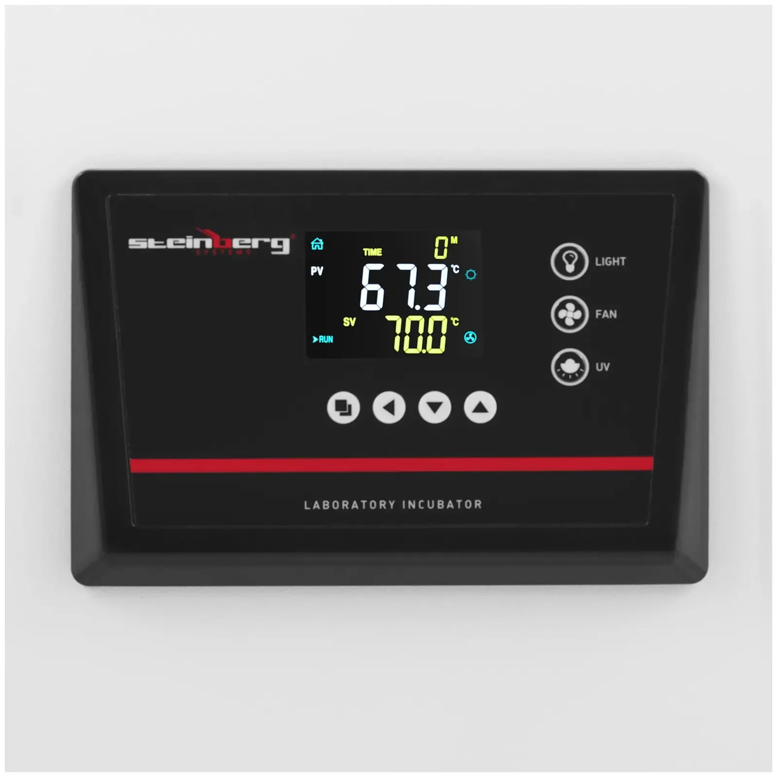 Laboratórny inkubátor s nútenou cirkuláciou vzduchu, 70 °C, 43 l 3