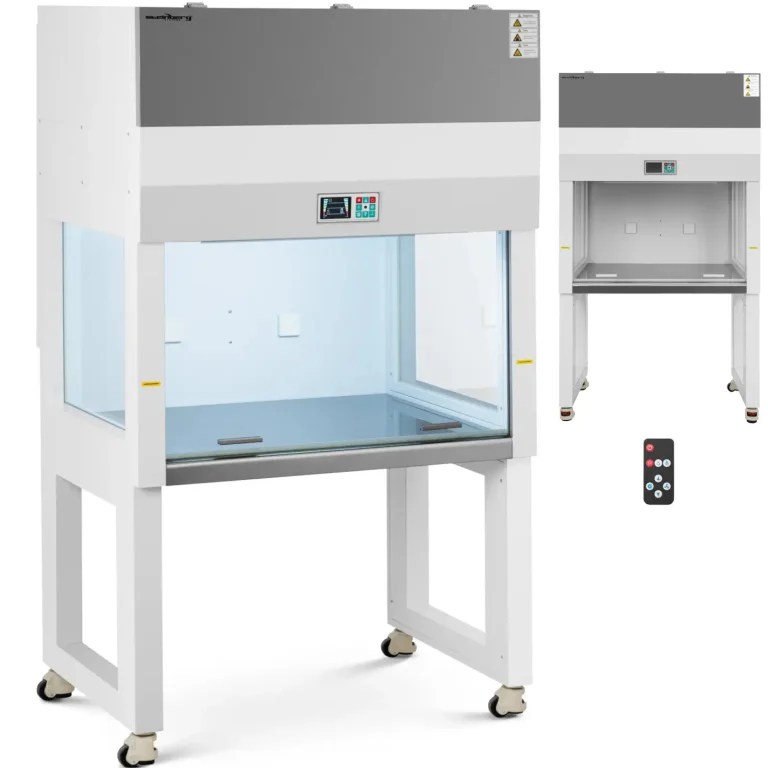 Laboratóriumi lamináris áramlású burkolat steril munkavégzéshez 920 x 690 x 650 mm 240 W