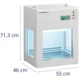 Cabinet cu flux laminar de laborator pentru lucrări sterile 480 x 340 x 370 mm 110 W 7