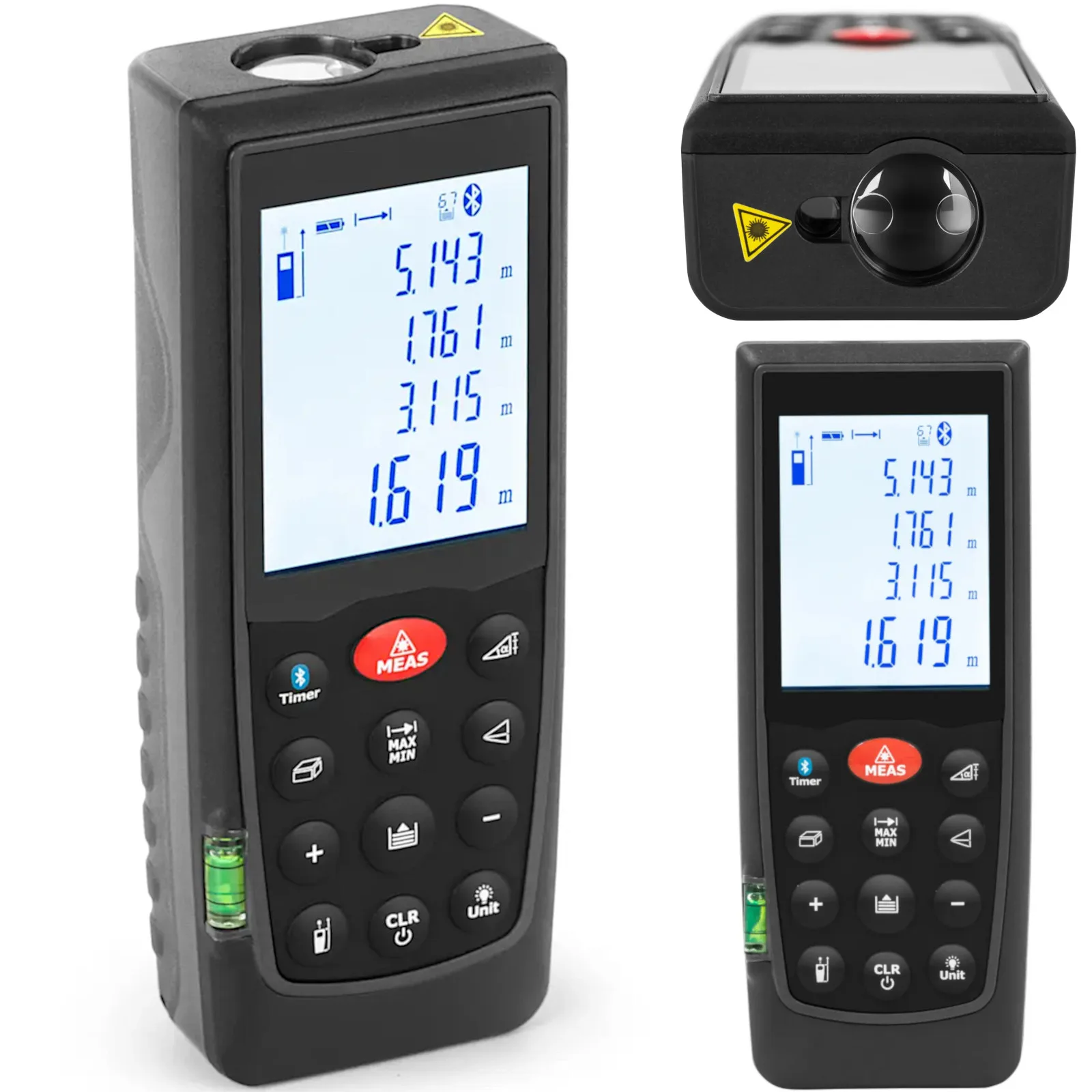 Bluetooth lézeres távolságmérő, 70 m / 1,5 mm
