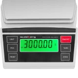 Cântar de laborator de precizie cu afișaj LCD pentru bijuterii 0,2–3000 g / 0,01 g 3