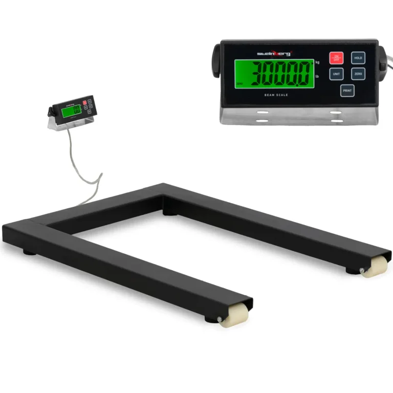 LCD 3000 raklapmérleg / 1 kg 121 x 84 cm
