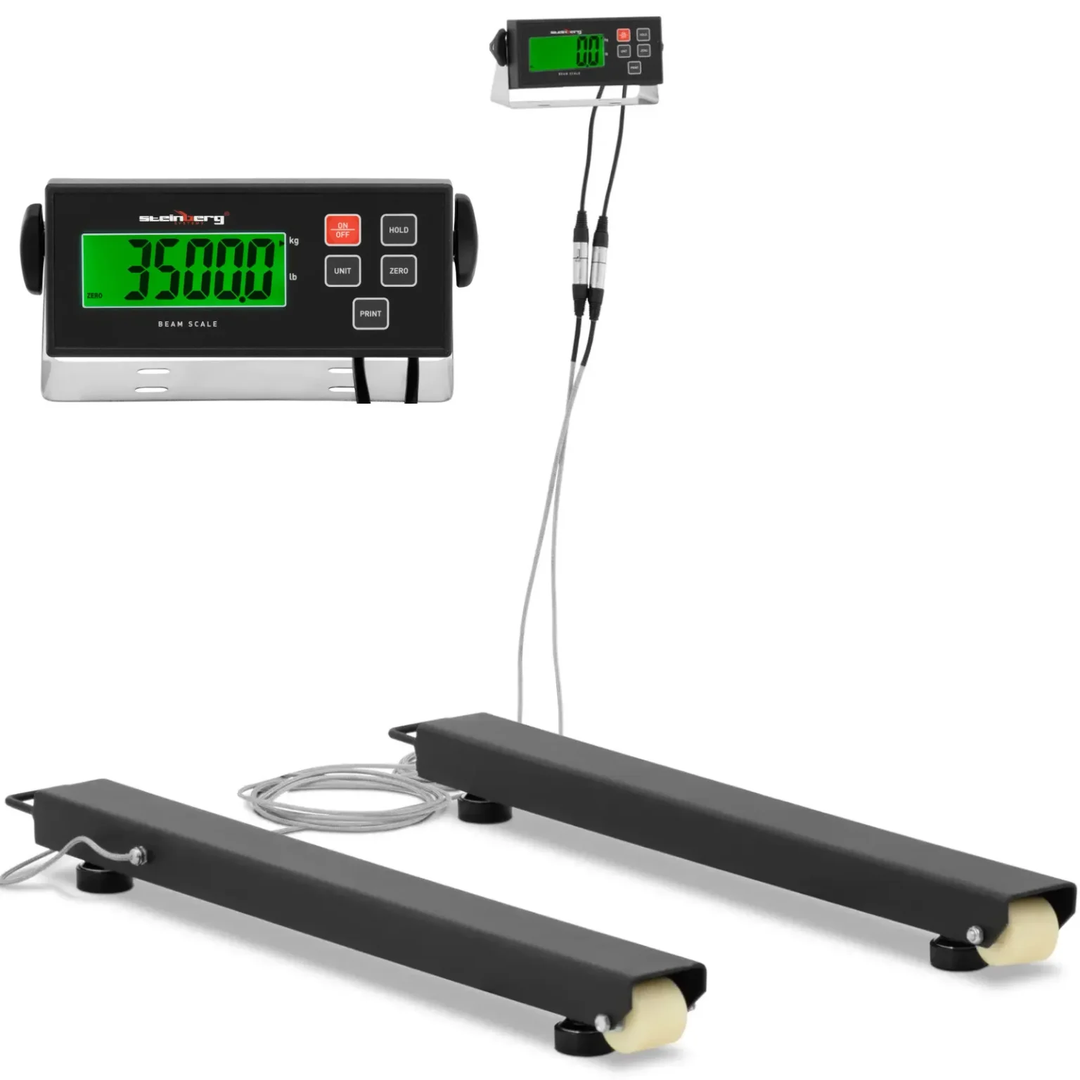 LCD 3500 / 0,5 kg 100 x 10 cm Cântar cu bară pentru paleți